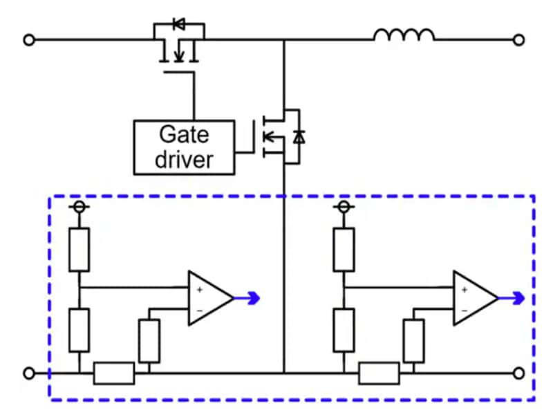 Application Circuit Diagram - Toshiba High Speed Dual Comparators